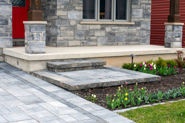 Permeable Paver Driveway in Arma, KS